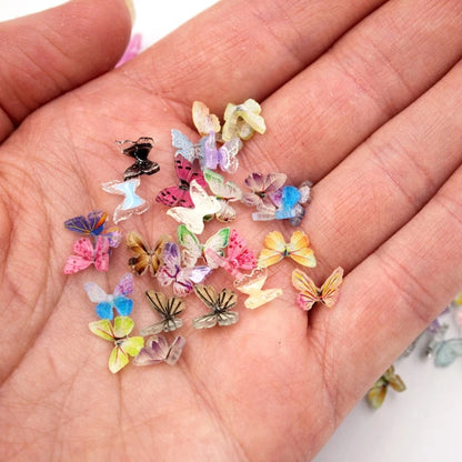 Tiny Miniature Butterflies for Crafts