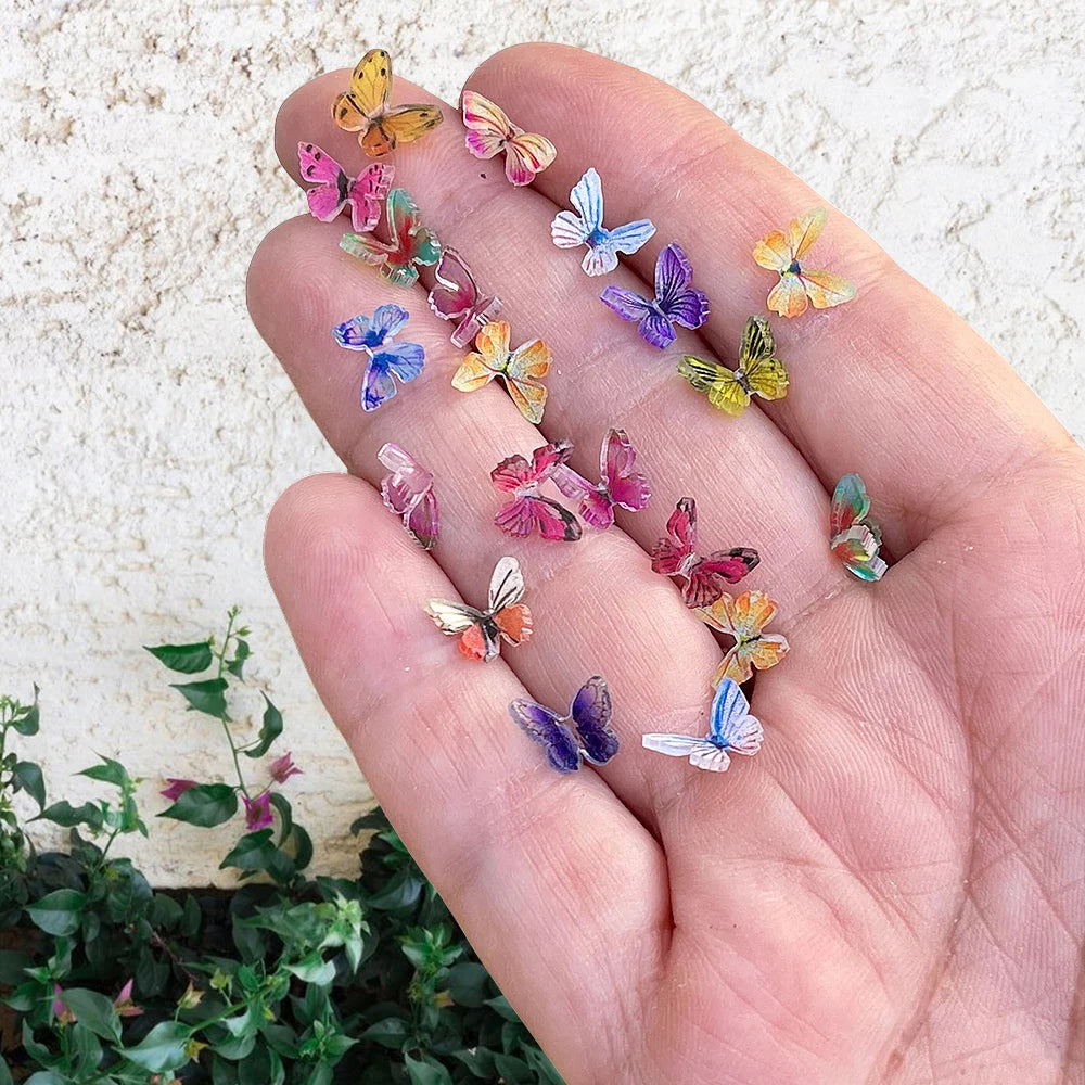 Tiny Miniature Butterflies for Crafts