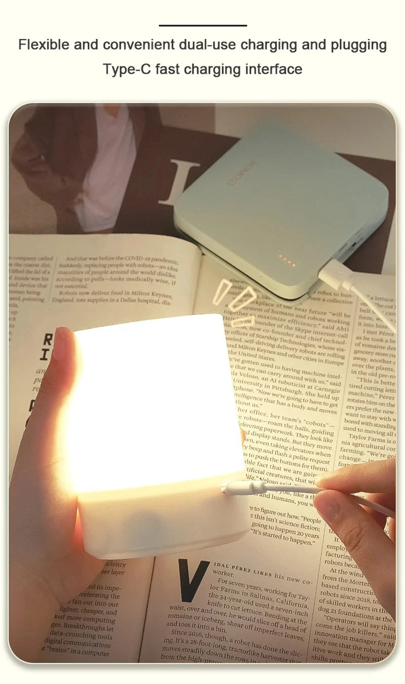 Touch Night Lamp with USB Charging