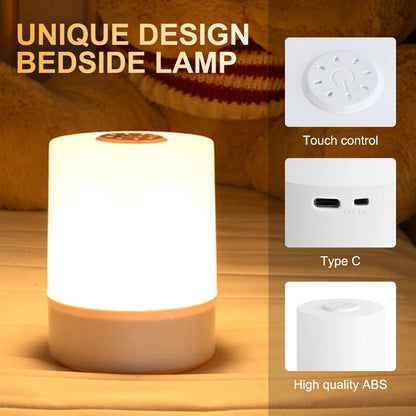 Touch Night Lamp with USB Charging