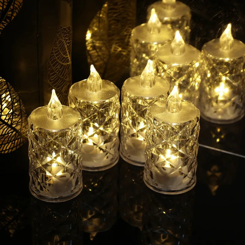 Transparent Flameless LED Light Candles