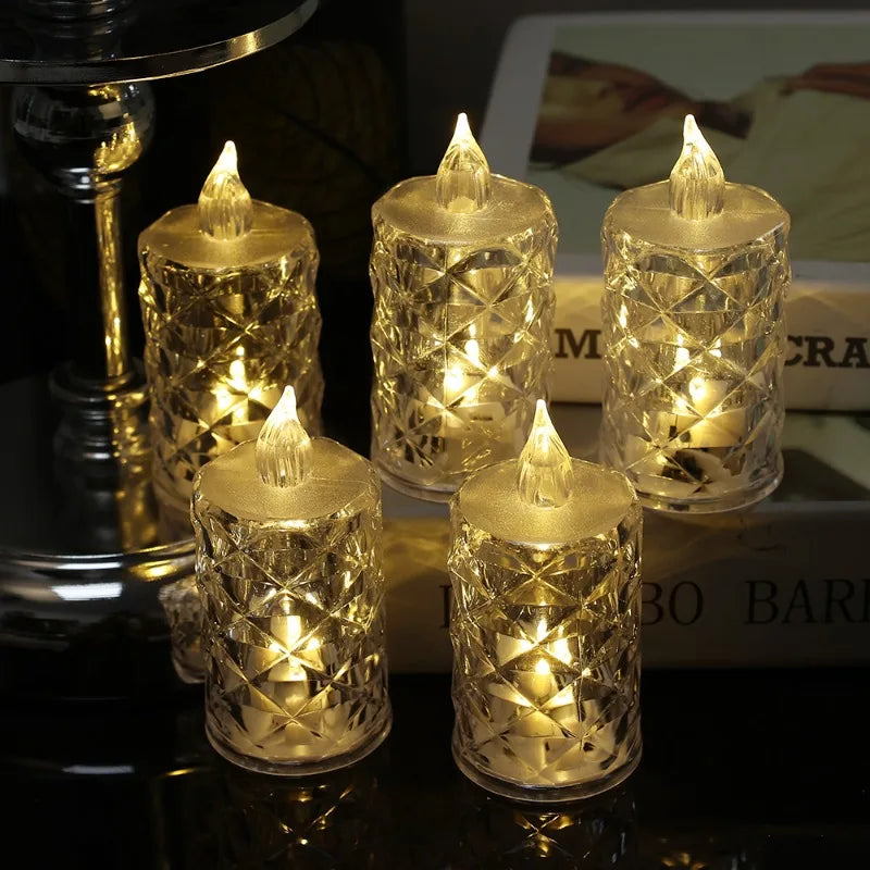 Transparent Flameless LED Light Candles