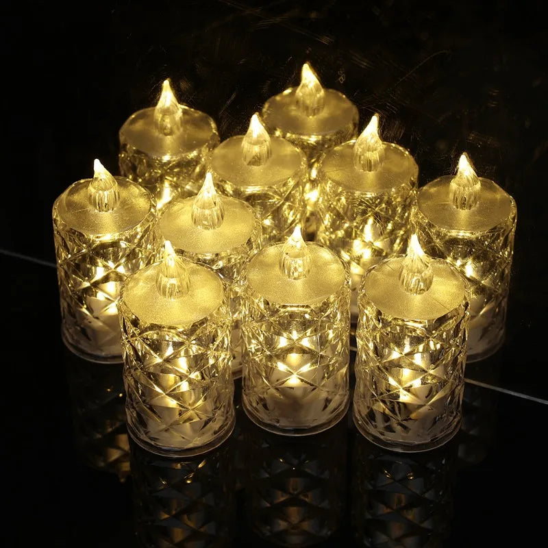 Transparent Flameless LED Light Candles