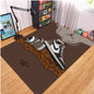 Trendy Crystal Velvet Bedroom Carpet