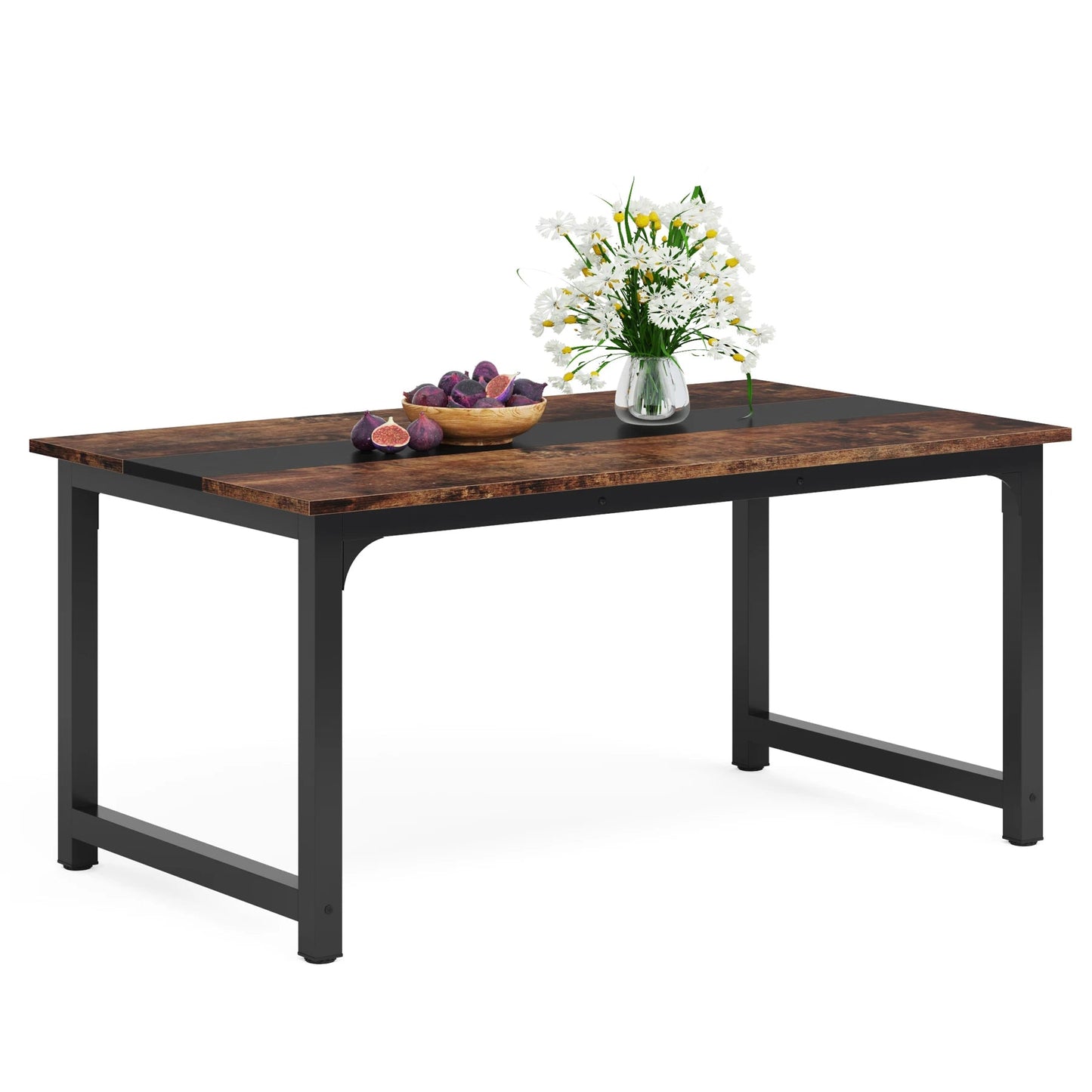 Tribesigns Modern 63" Wooden Dining Table