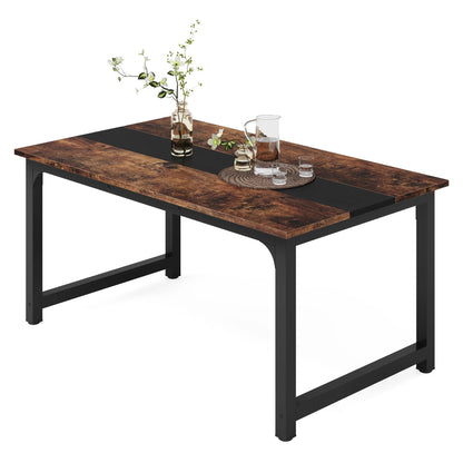 Tribesigns Modern 63" Wooden Dining Table