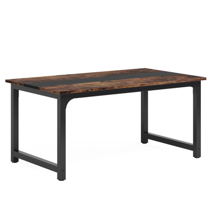 Tribesigns Modern 63" Wooden Dining Table