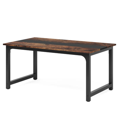 Tribesigns Modern 63" Wooden Dining Table