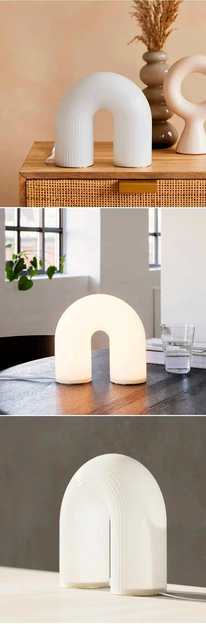 U-Arched LED Bedside Lamp, Acrylic