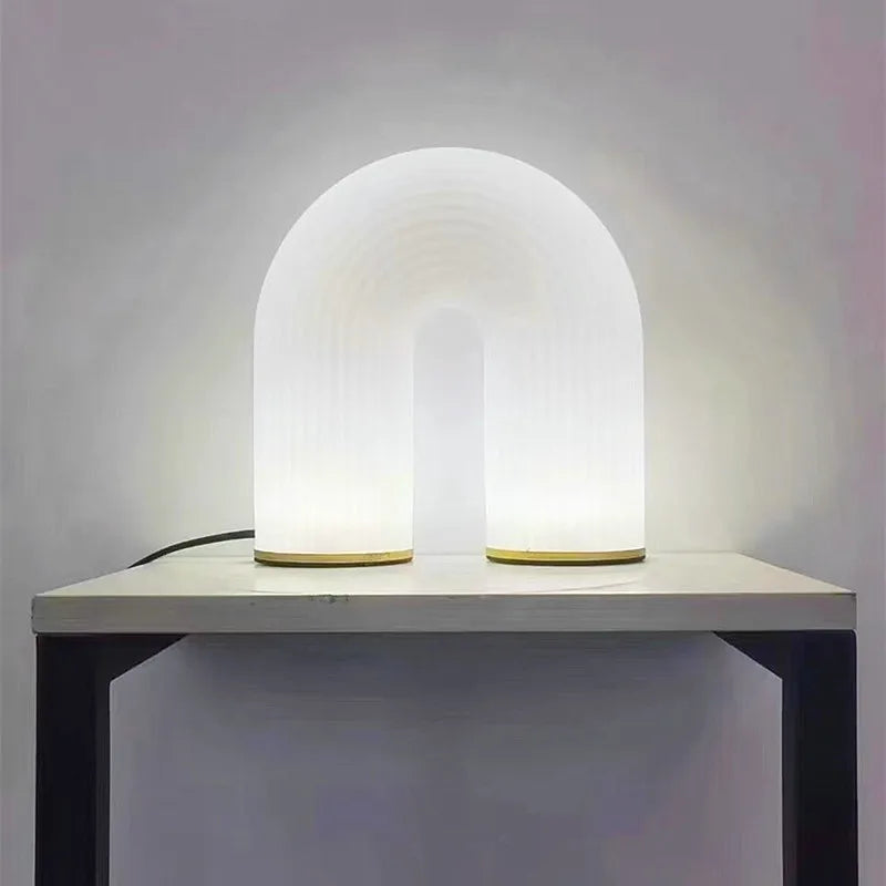 U-Arched LED Bedside Lamp, Acrylic