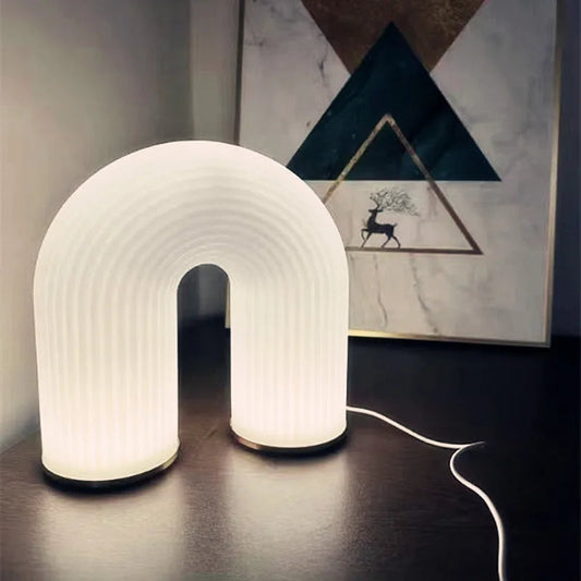 U-Arched LED Bedside Lamp, Acrylic