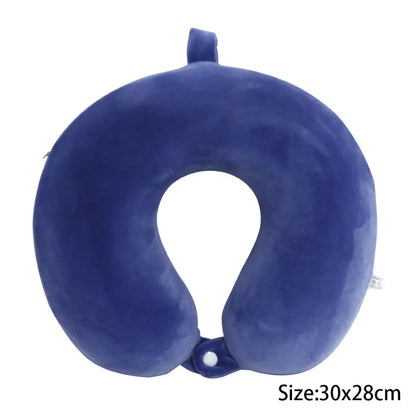 U-Shaped Soft Polyester Memory Pillow