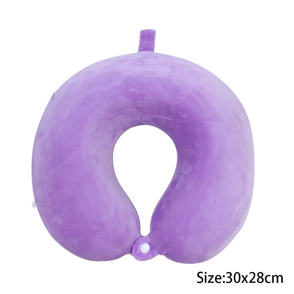 U-Shaped Soft Polyester Memory Pillow