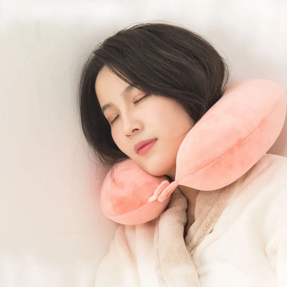 U-Shaped Soft Polyester Memory Pillow