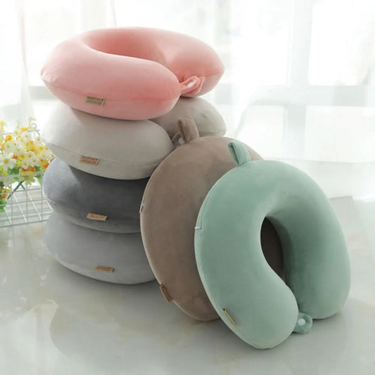 U-Shaped Soft Polyester Memory Pillow