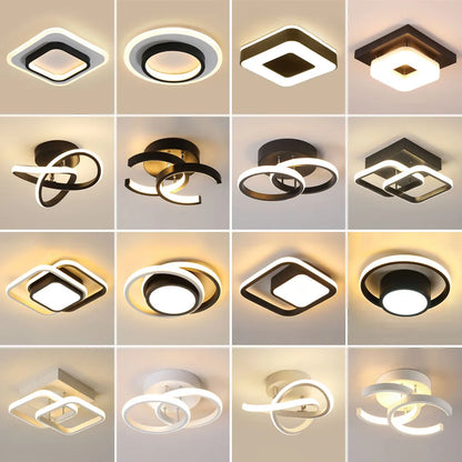 DecorBites™ LED Ceiling Lights: Modern Shade for Home & Living Room Lighting