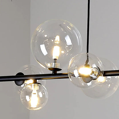 DecorBites™ Industrial Glass Pendant Chandelier Kitchen Dining Living Room Lighting