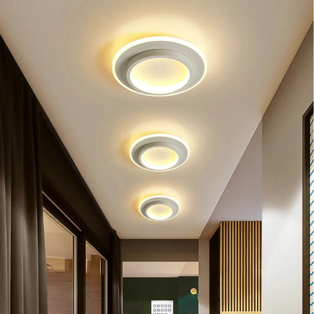 DecorBites™ LED Ceiling Lights: Modern Shade for Home & Living Room Lighting