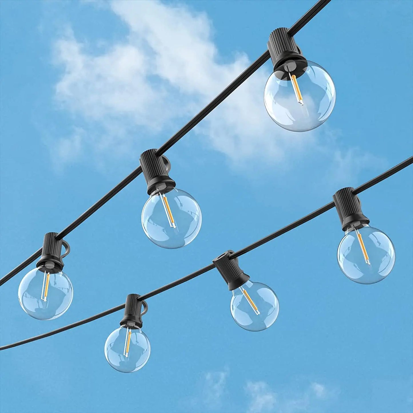 Guirnalda de luces LED DecorBites™ G40 para decoración festiva exterior e iluminación de jardines