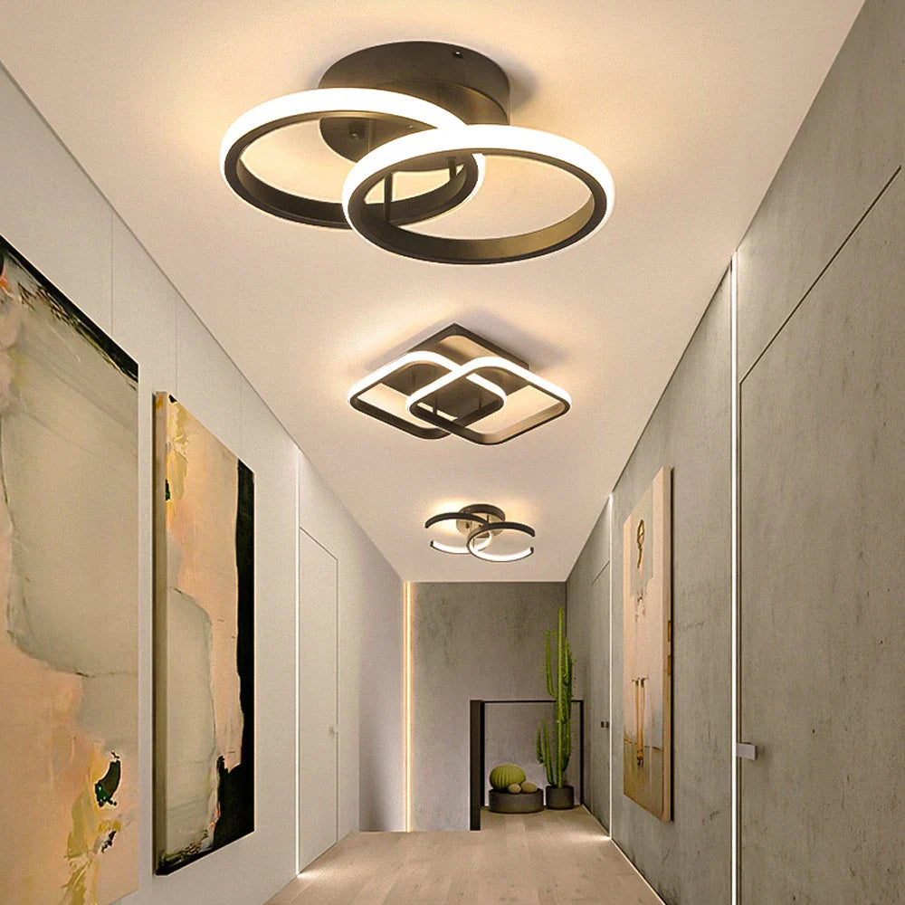 DecorBites™ LED Ceiling Lights: Modern Shade for Home & Living Room Lighting