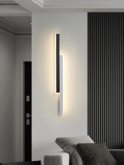 DecorBites™ LED Black Wall Lamp for Modern Living Room, Bedroom, Bar & Corridor