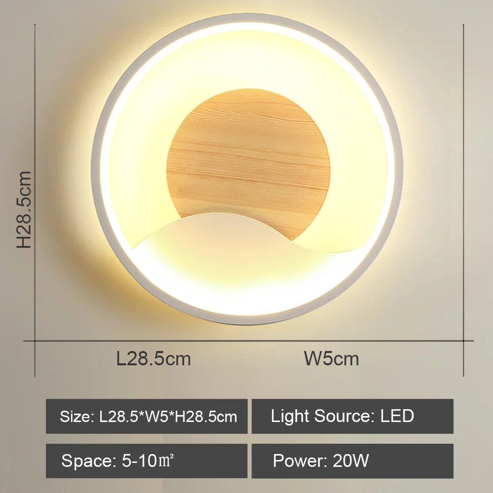 DecorBites™ LED Wall Light for Modern Home Decor—a Nordic Bedroom Essential.