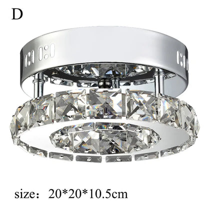 Lámparas de techo LED de cristal DecorBites™: Iluminación interior moderna y lujosa para salas de estar y pasillos