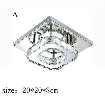Lámparas de techo LED de cristal DecorBites™: Iluminación interior moderna y lujosa para salas de estar y pasillos