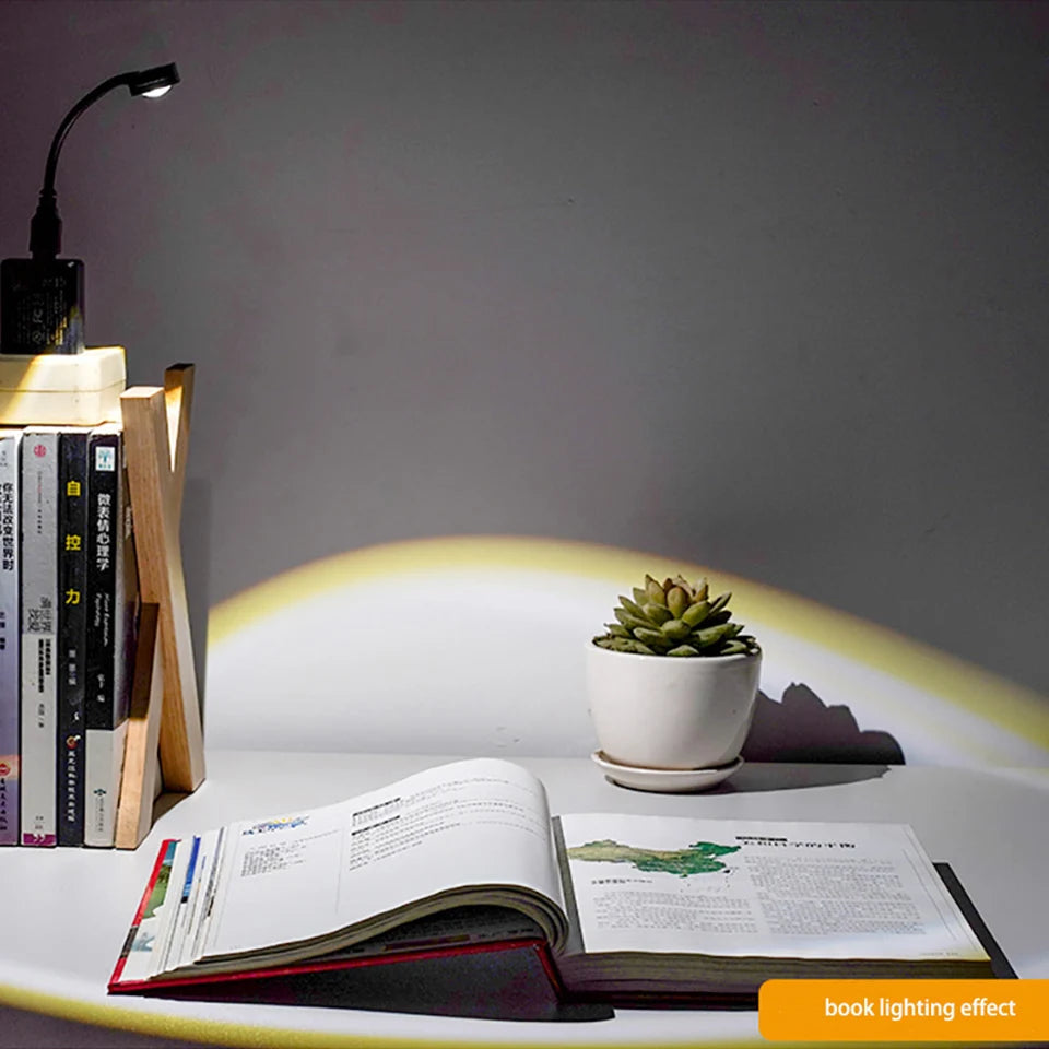 USB Sunset Lamp for Room Decor