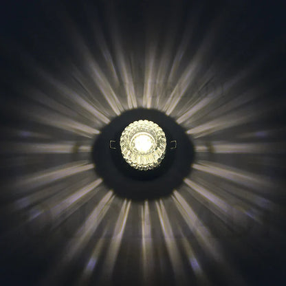 Lámpara de techo empotrada DecorBites™ Crystal LED para espacios de vida modernos