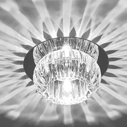 Lámpara de techo empotrada DecorBites™ Crystal LED para espacios de vida modernos