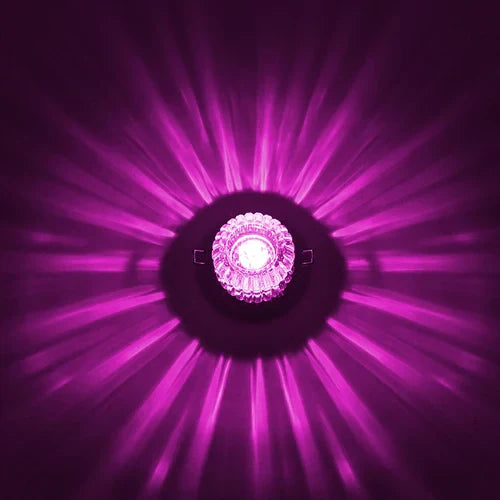 Lámpara de techo empotrada DecorBites™ Crystal LED para espacios de vida modernos