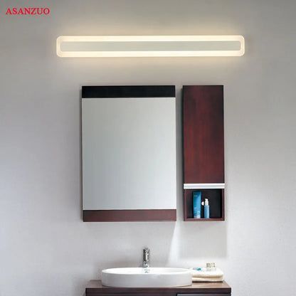 DecorBites™ LED Bathroom Mirror Lights 40/52/80cm Modern Acrylic Wall Lamps for Aisle Corridor Decor