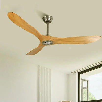 DecorBites™ 70" Ceiling Fan Remote Control DC Motor Wood Blades High Quality Design