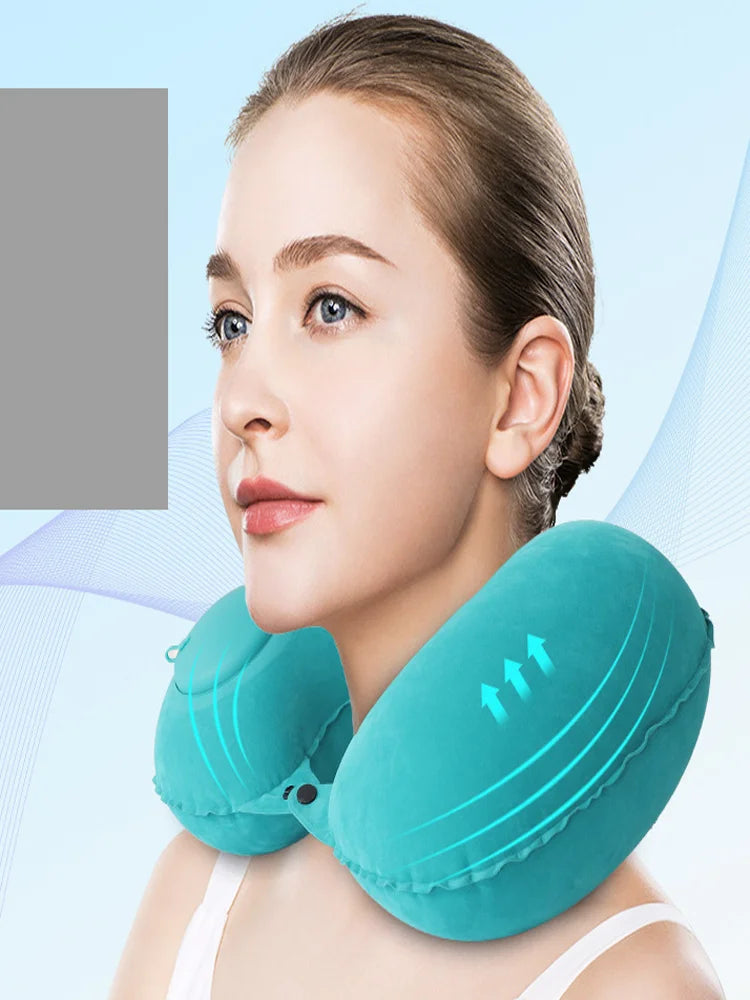 Ultra-Light Inflatable Travel Neck Pillow