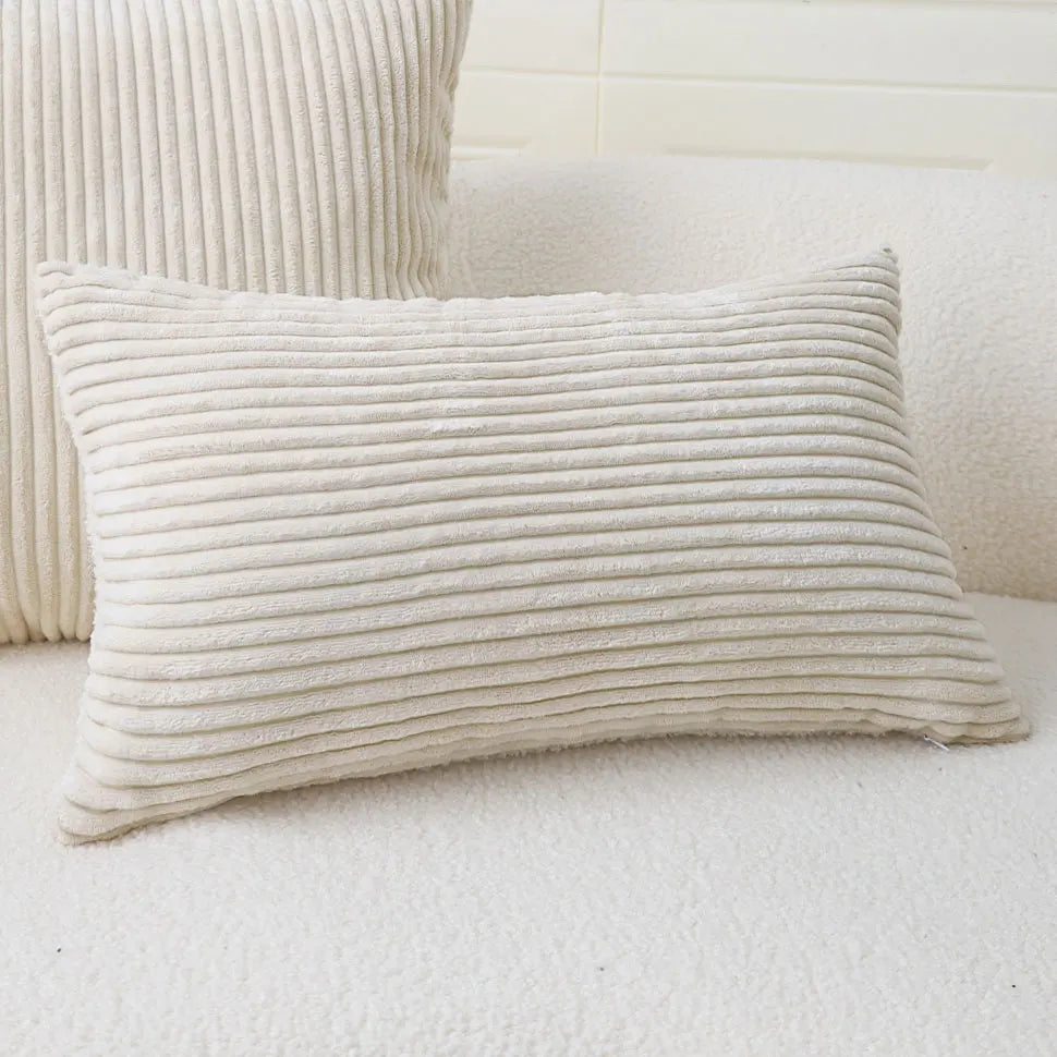 Ultra Soft Velvet Corduroy Cushion Cover