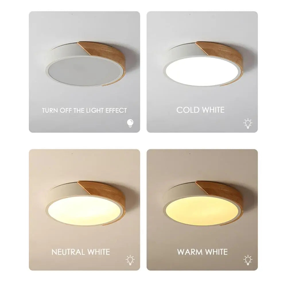 Ultra-Thin LED Ceiling Light Fixture