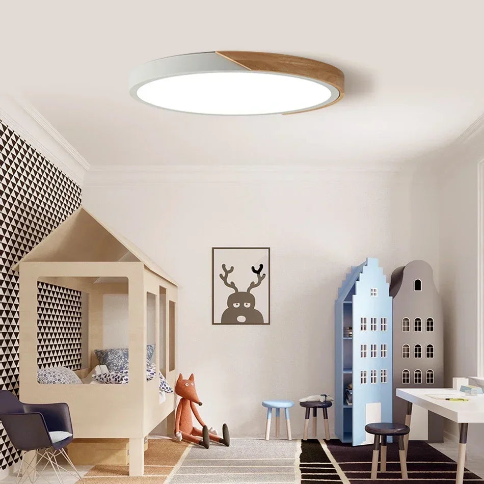 Ultra-Thin LED Ceiling Light Fixture