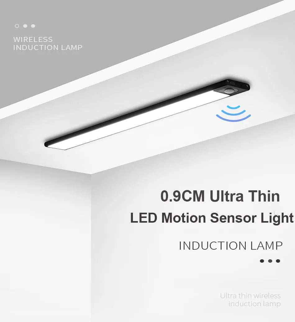 Ultra-thin Rechargeable Motion Sensor Light