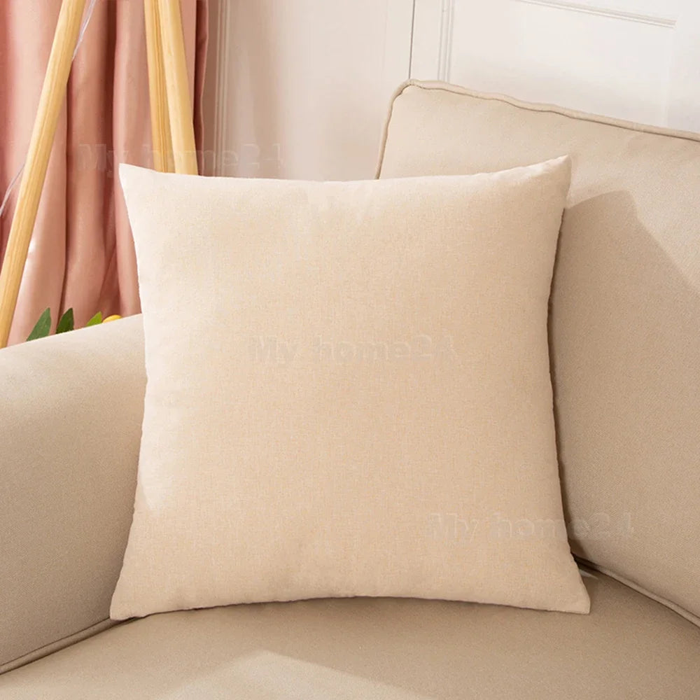 Universal Cotton Linen Pillow Covers