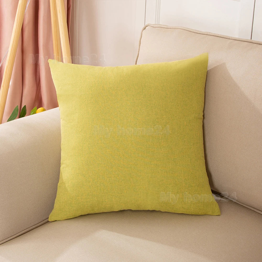 Universal Cotton Linen Pillow Covers