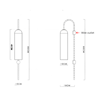 Jara - Modern Brass Wall Sconces