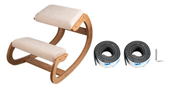 VEVOR Ergonomic Birch Kneeling Chair for Enhanced Comfort