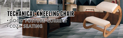 VEVOR Ergonomic Wood Kneeling Chair