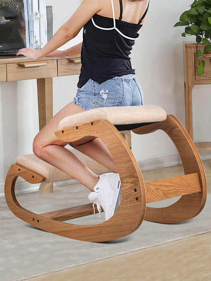 VEVOR Ergonomic Wood Kneeling Chair