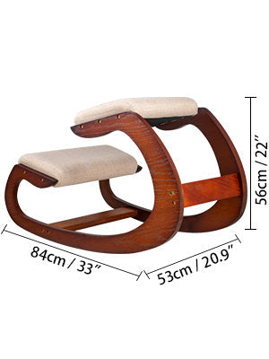 VEVOR Ergonomic Wood Kneeling Chair