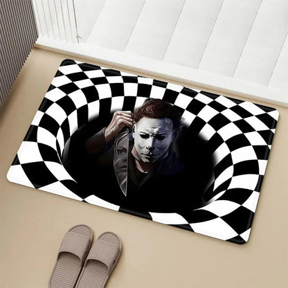 VIKAMA 3D Clown Halloween Floor Mat