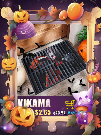 VIKAMA 3D Clown Halloween Floor Mat