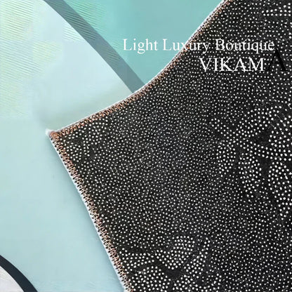 VIKAMA Anti-Slip Crystal Pile Carpet