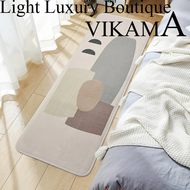 VIKAMA Anti-Slip Crystal Pile Carpet